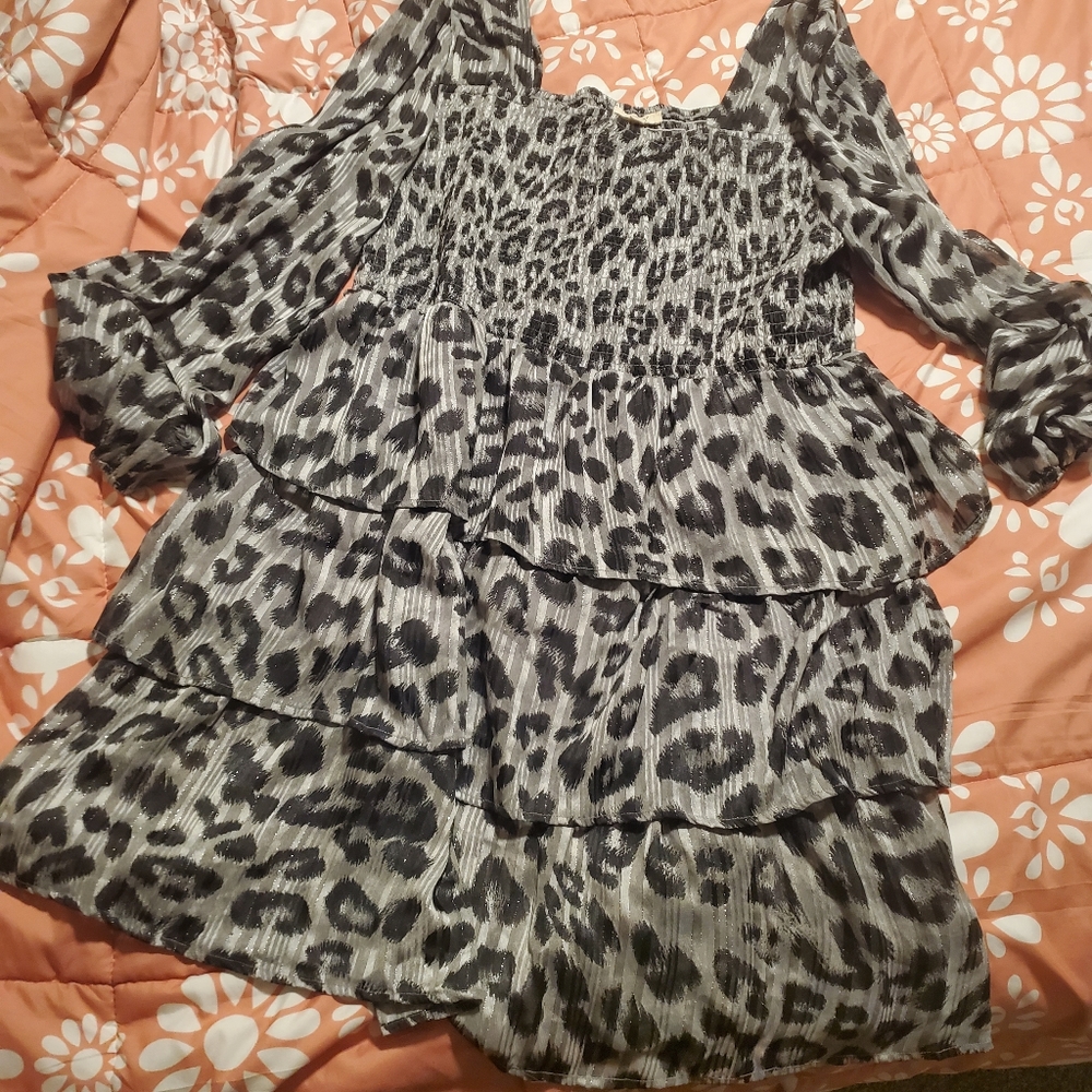 Oddy leopard dress